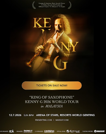 KENNY G LIVE IN MALAYSIA 2026