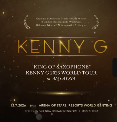 KENNY G LIVE IN MALAYSIA 2026