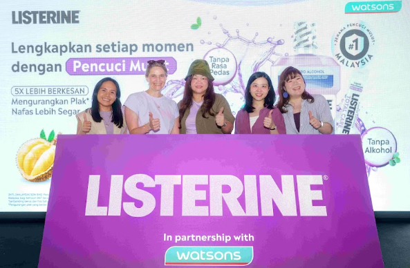 LISTERINE® LANCAR KEMPEN 'PENCUCI MULUT'