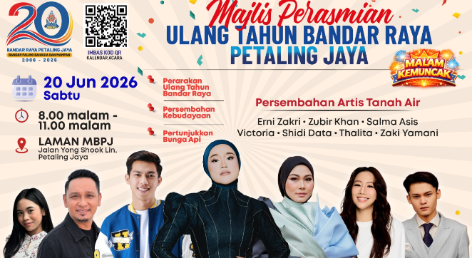 ULANG TAHUN BANDAR RAYA PETALING JAYA