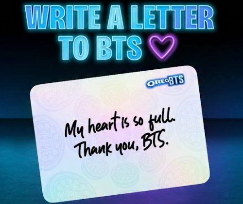 OREO X BTS