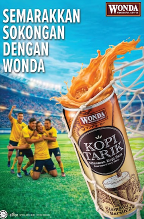 WONDA COFFEE SEMARAKKAN SEMANGAT BOLA SEPAK