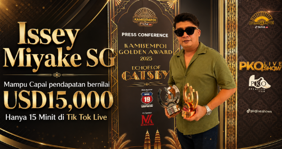 Issey Miyake SG TikTok LIVE dan komuniti Issey Familia