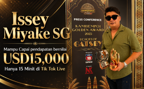 Issey Miyake SG TikTok LIVE dan komuniti Issey Familia