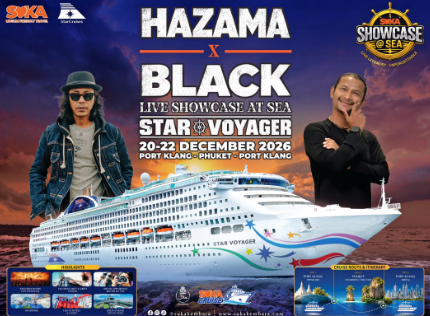Suka Showcase @ Sea: Hazama, Black & Shila Amzah Naik Kapal