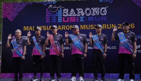 Malaysia Sarong Music Run 2026 himpunkan 20,000 peserta di KLCC