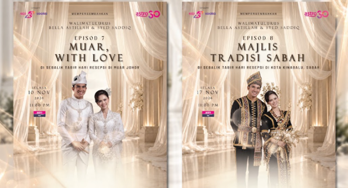 BELLA ASTILLAH & SYED SADDIQ BAKAL KAHWIN